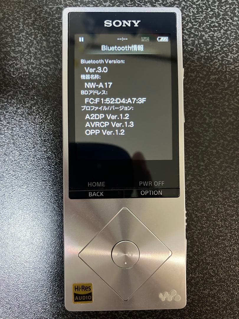 SONY NW-A17 ウォークマン 64GB