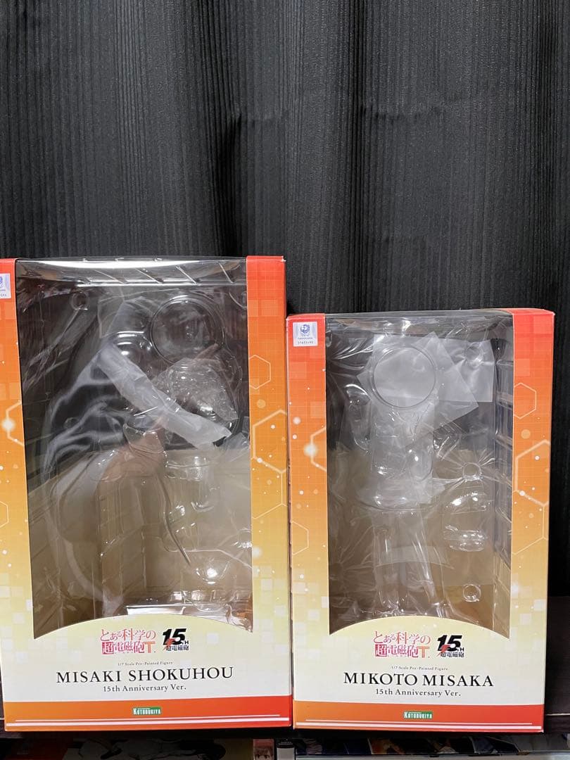 とある科学の超電磁砲　15周年フィギュア 御坂美琴（顔パーツあり）食蜂操祈