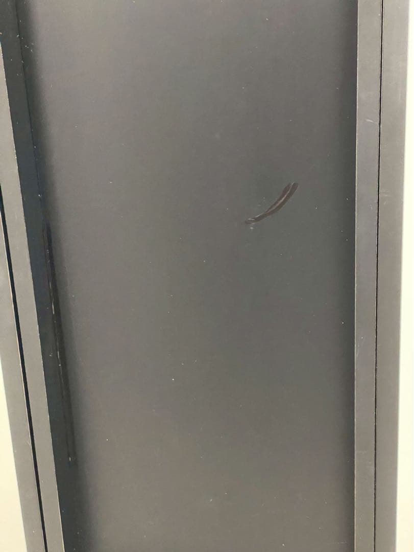 資生堂 ノベルティ スタンドミラー 全身鏡 希少 ブラック ポストモダン