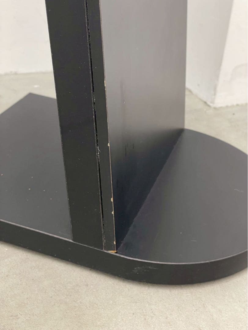 資生堂 ノベルティ スタンドミラー 全身鏡 希少 ブラック ポストモダン