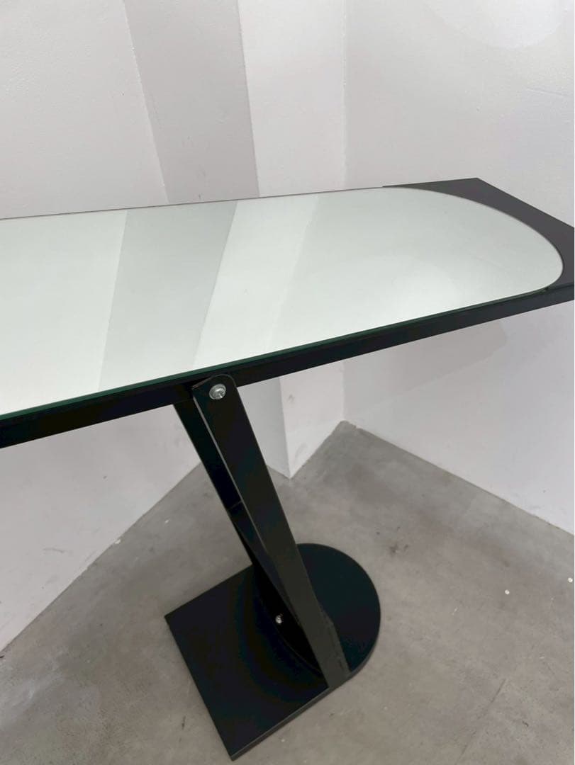 資生堂 ノベルティ スタンドミラー 全身鏡 希少 ブラック ポストモダン