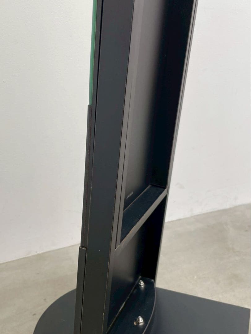 資生堂 ノベルティ スタンドミラー 全身鏡 希少 ブラック ポストモダン