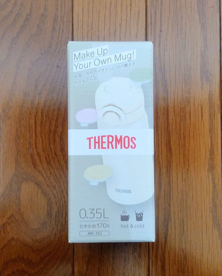 新品！箱入り THERMOS サーモス スヌーピー ケータイ マグ 0.35L