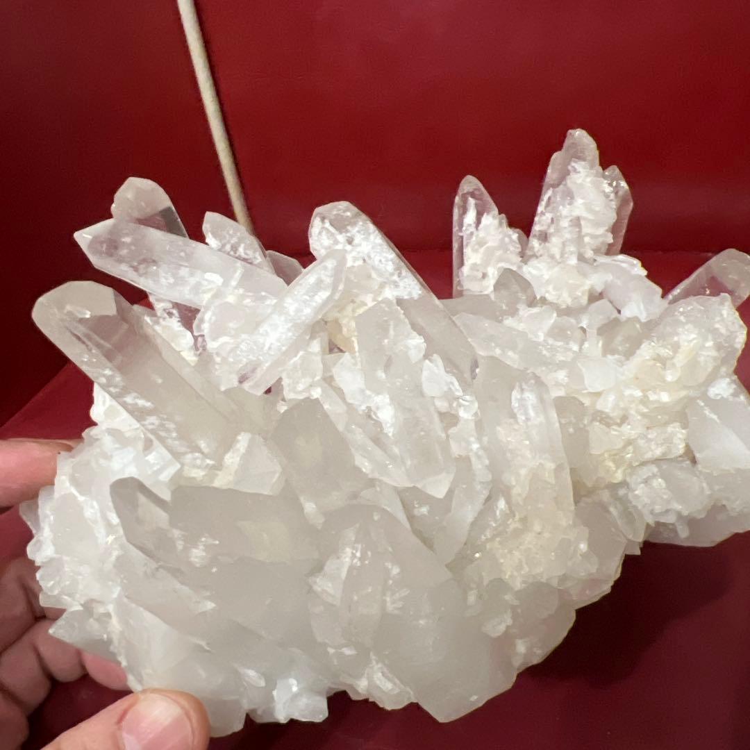 水晶クラスター　水晶玉　4点　総量7.5kg以上　天然石