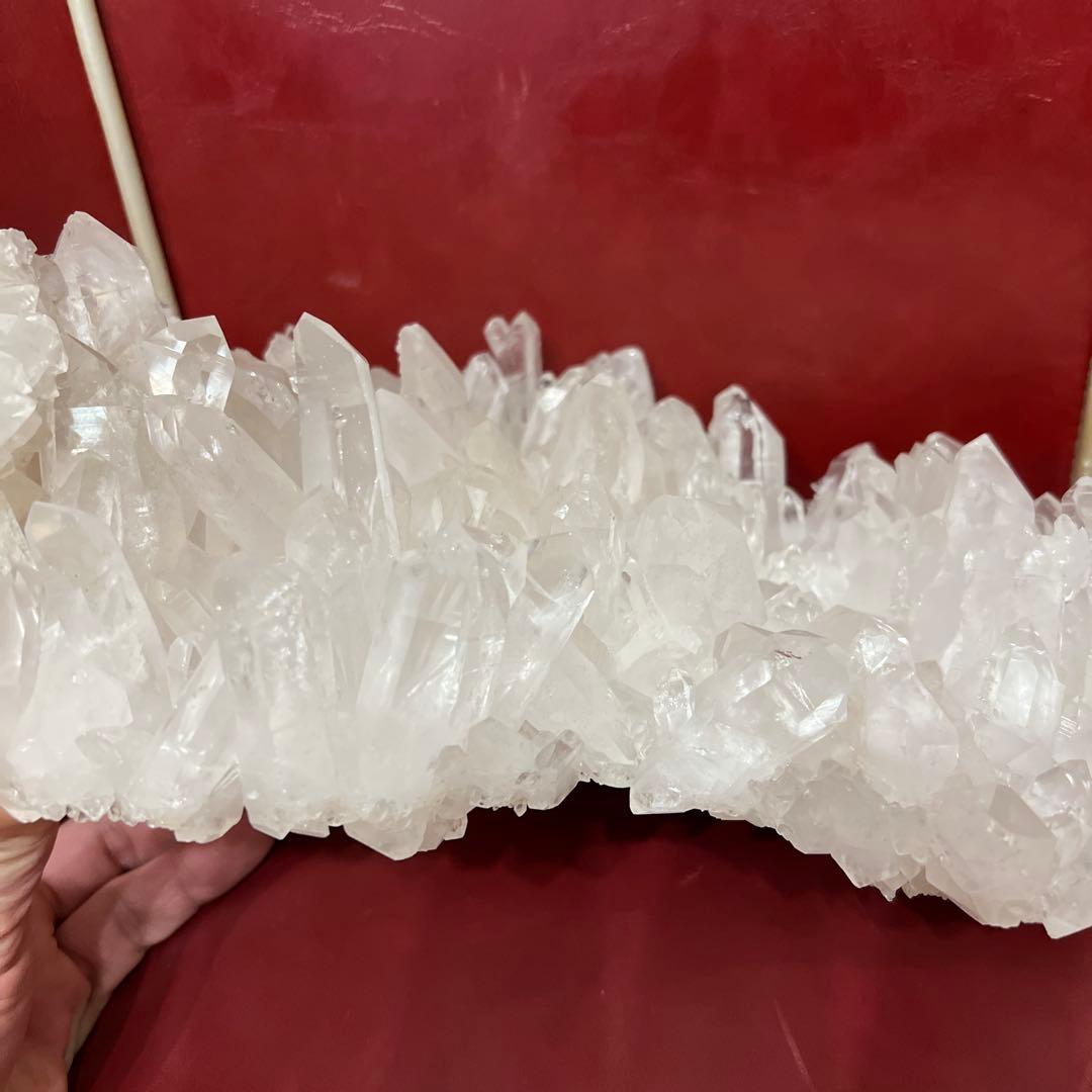 水晶クラスター　水晶玉　4点　総量7.5kg以上　天然石