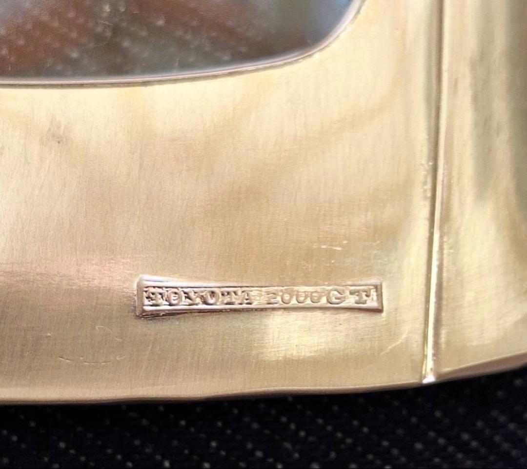 【超希少】TOYOTA 2000GT 幻の名車　トヨタ純正品　非売品