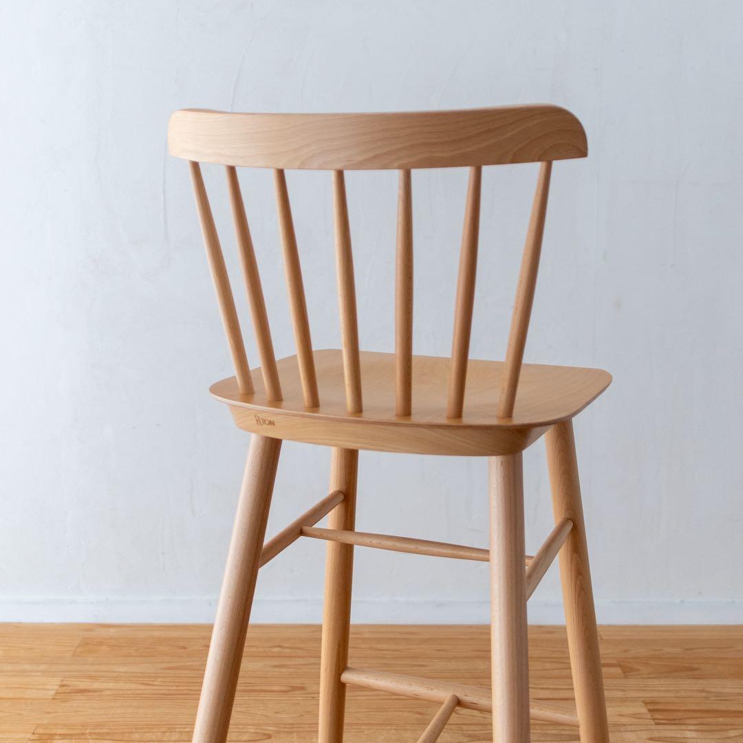 TON チェコ　カウンター　ハイチェア　ビーチ材