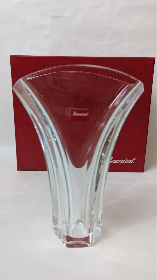 Baccarat フラワーベース ギンコベース