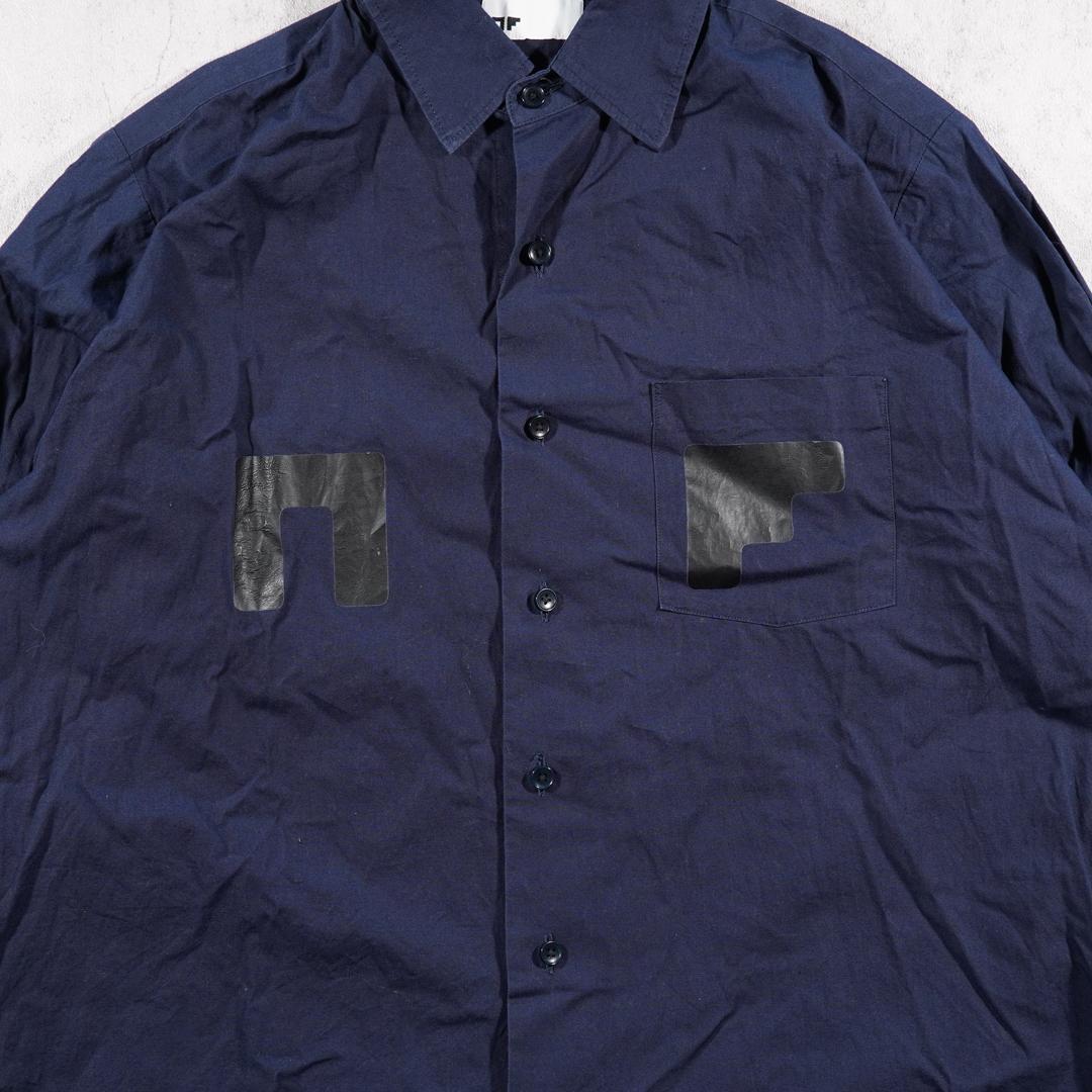 J-POP シャツ サカナクション NF BLOUSON SHIRTS ネイビー