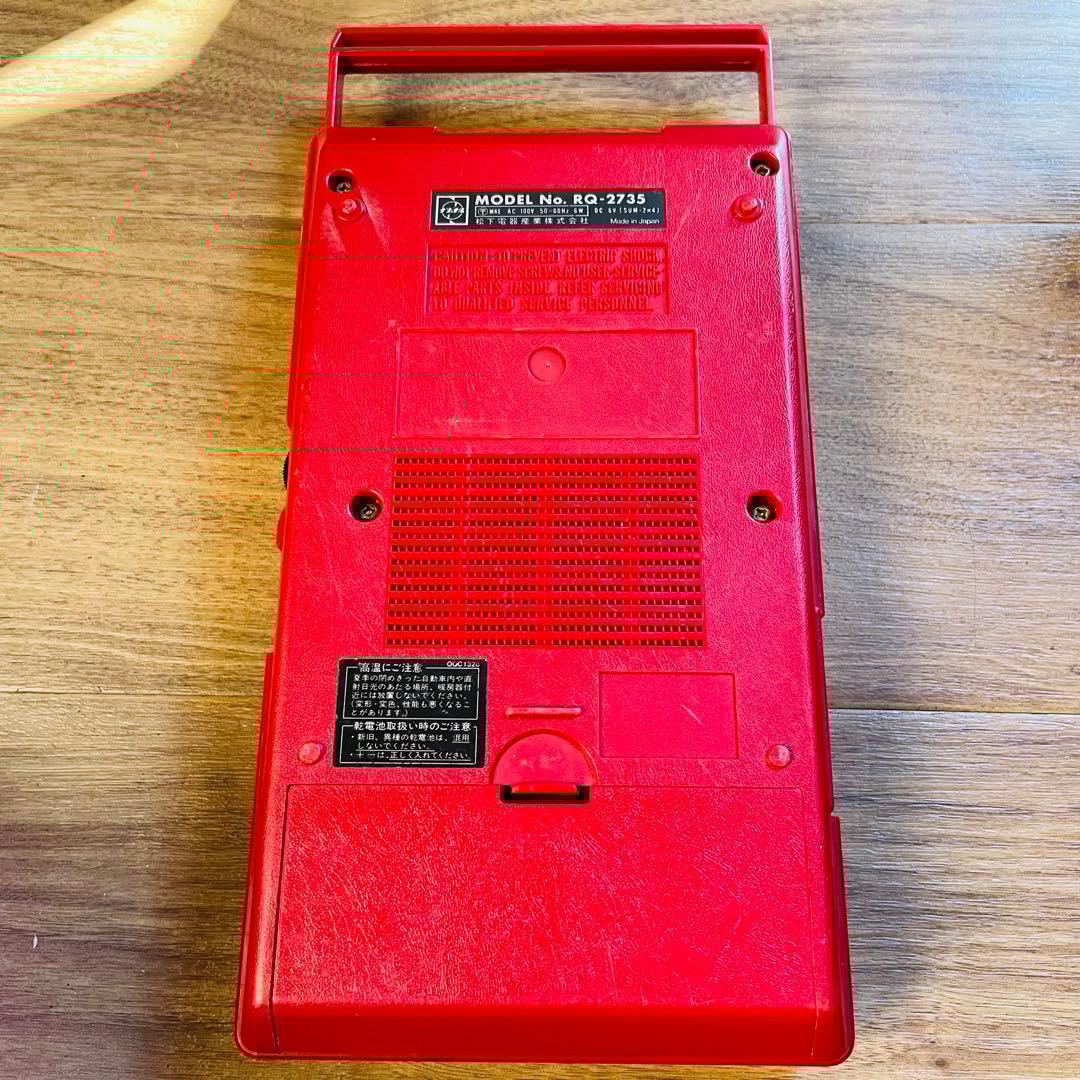 National/ナショナル/松下電器 RQ-2735 カセットレコーダー