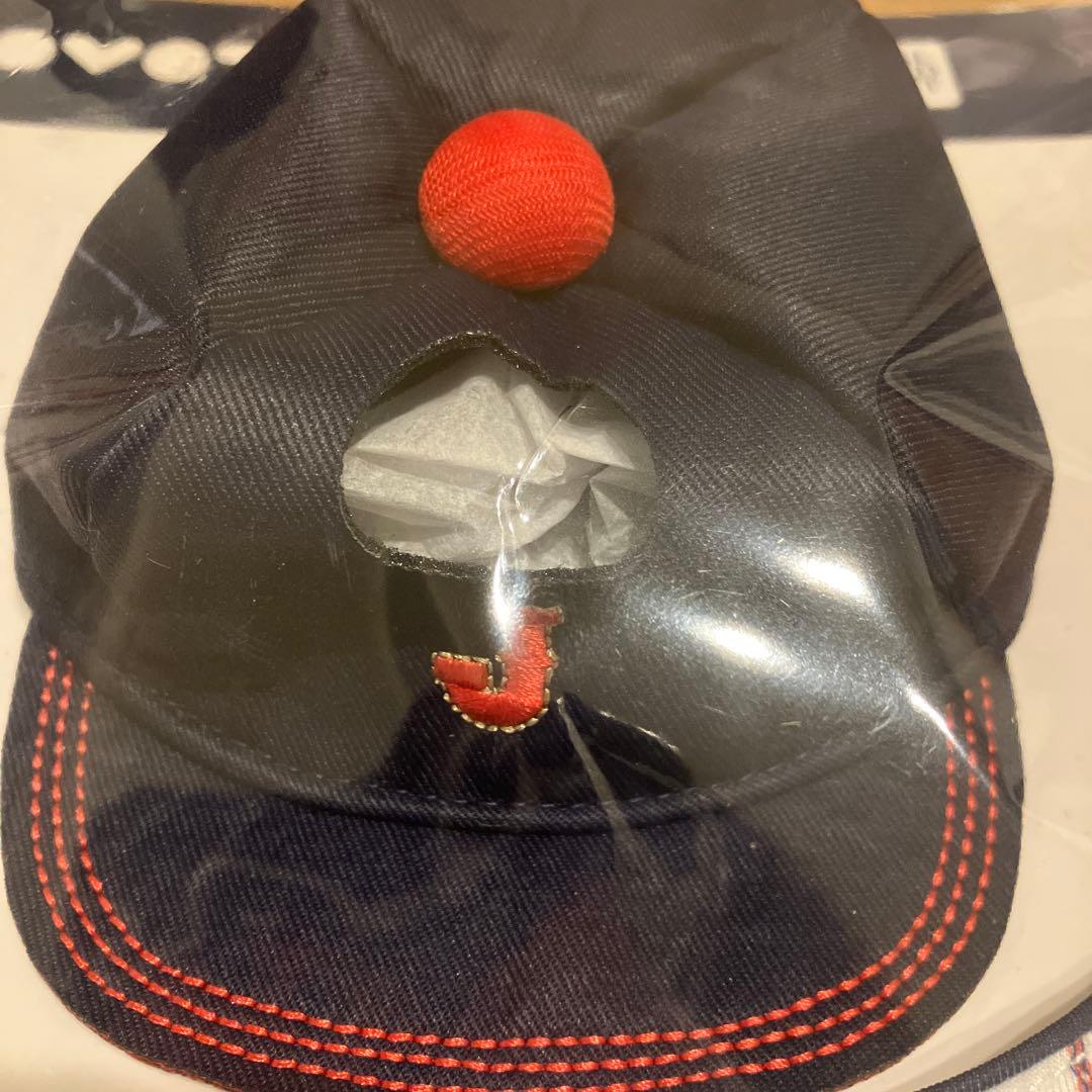 LOVOT ラボット　ビーズぬいぐるみ用　侍ジャパン　ユニフォーム　キャップ