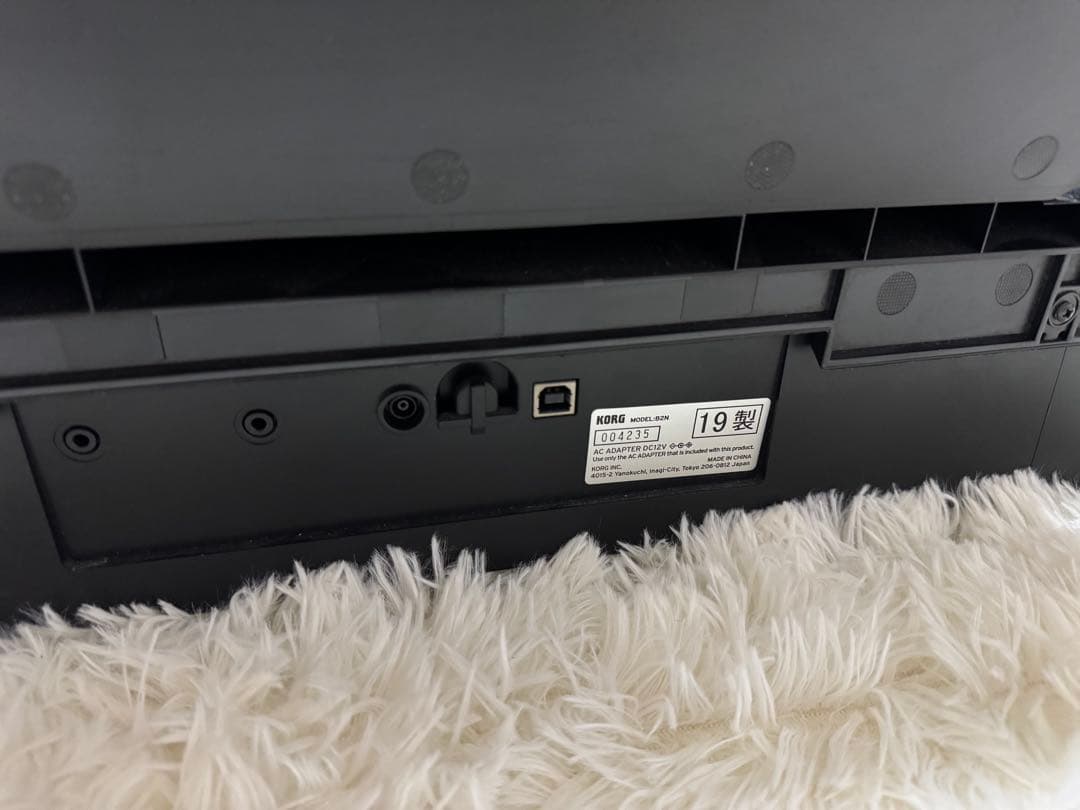 【美品】KORG B2N 電子ピアノ ペダル・譜面台付 すぐ弾けるセット♪