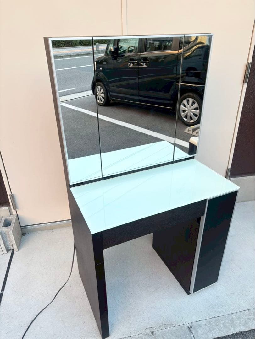 松永家具 ドレッサー 三面鏡 化粧台