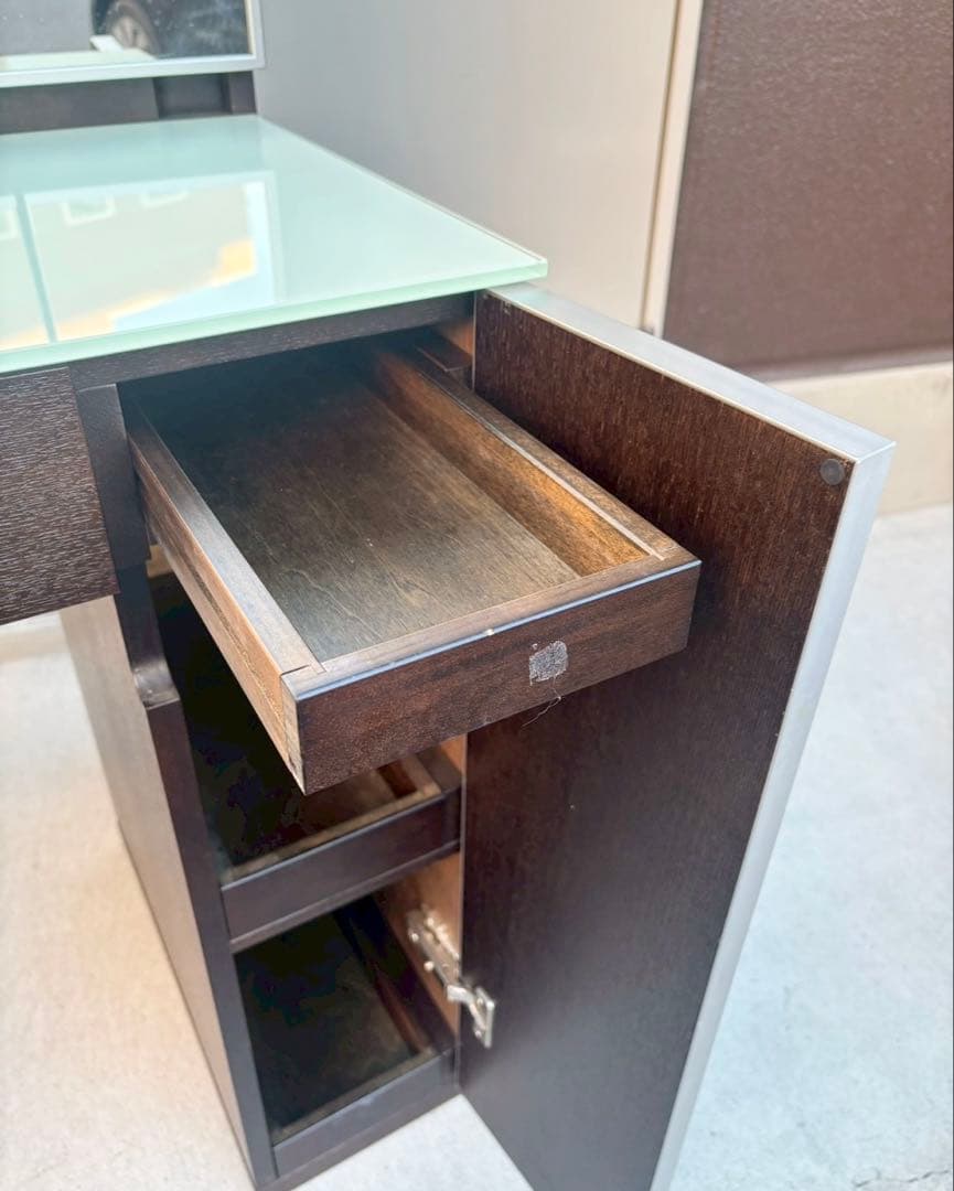 松永家具 ドレッサー 三面鏡 化粧台