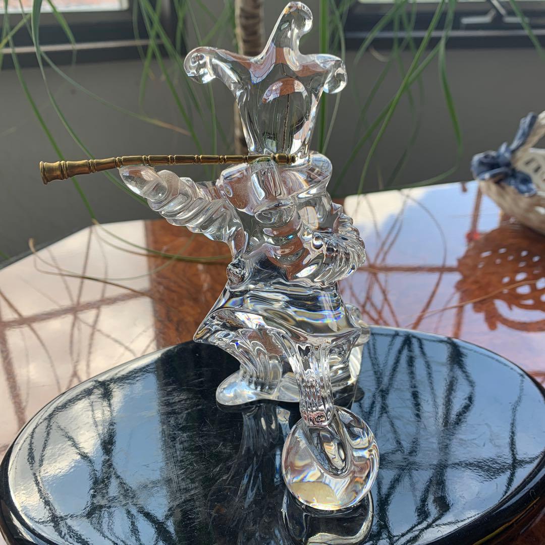 バカラのピエロ　フィギュア　刻印あり