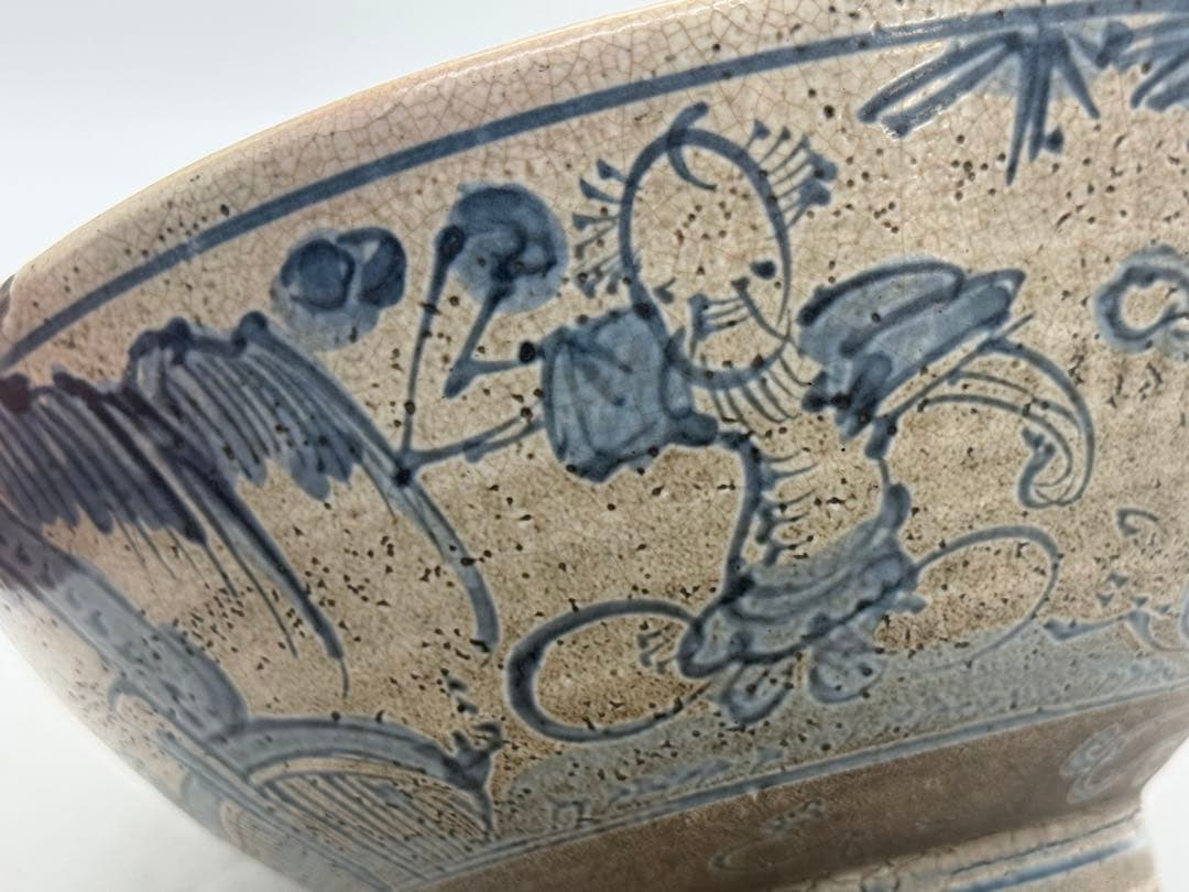 時代　青木米　菓子鉢　アンティーク　送料込み260318