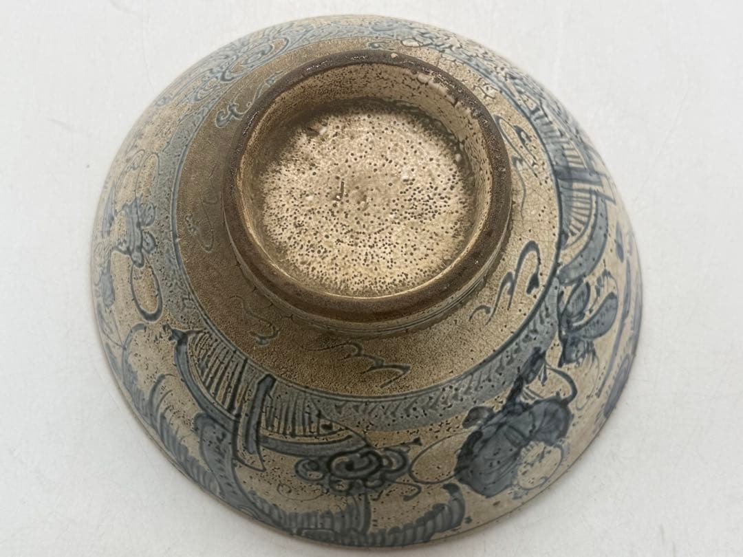 時代　青木米　菓子鉢　アンティーク　送料込み260318