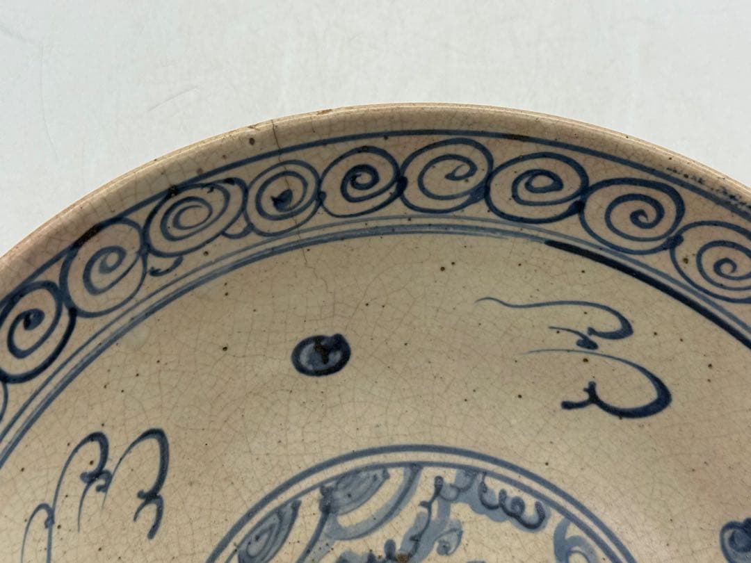 時代　青木米　菓子鉢　アンティーク　送料込み260318