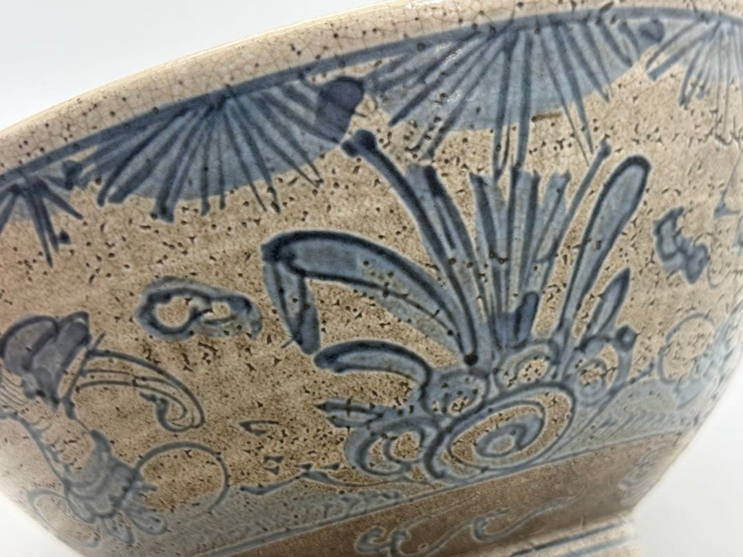 時代　青木米　菓子鉢　アンティーク　送料込み260318