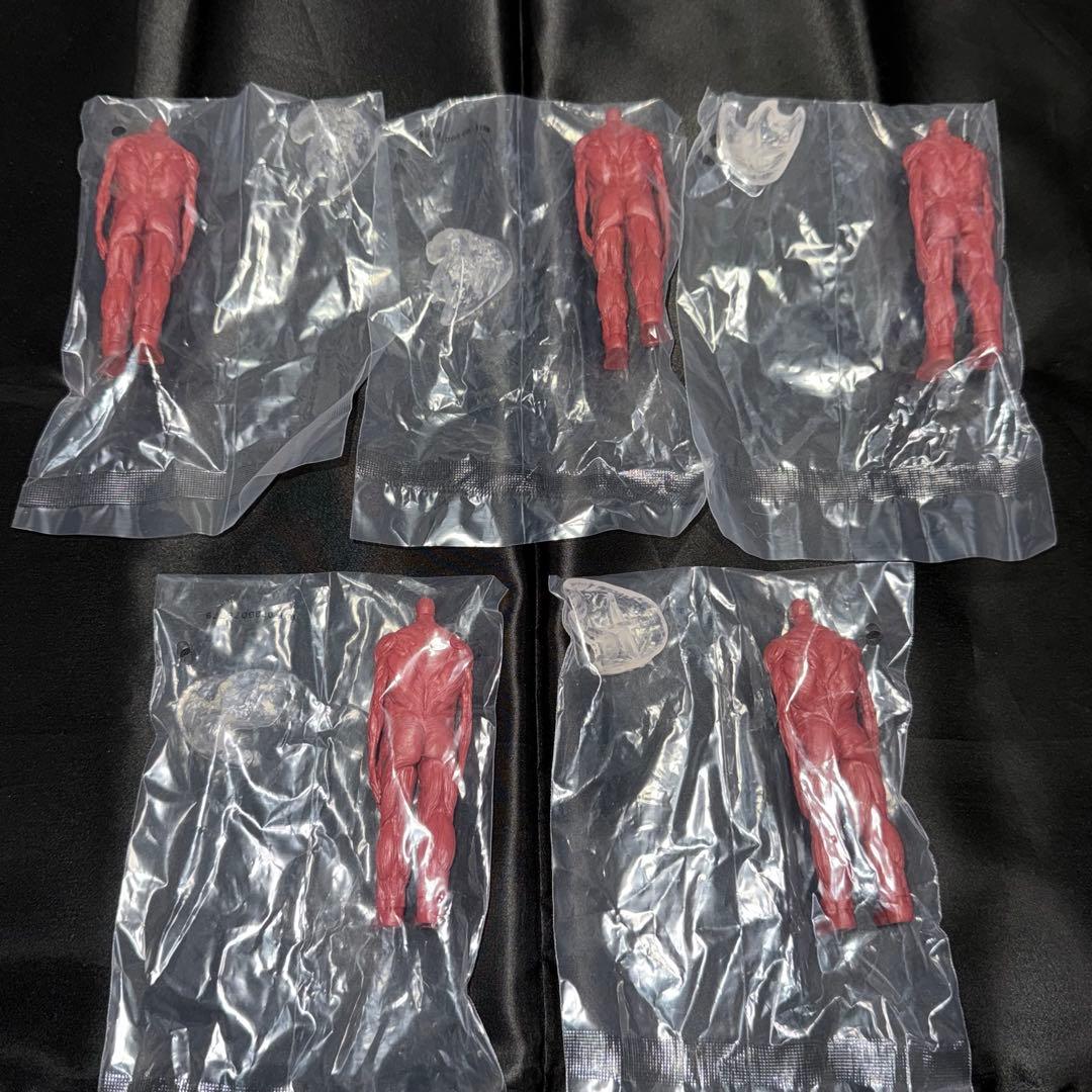 進撃の巨人 一番くじ 地ならしフィギュア　5個セット