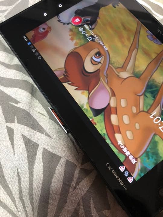 docomo MEDIAS タブレット