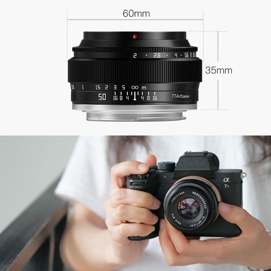 TTARTISAN 50mm f2 単焦点レンズ　ソニーフルサイズ用