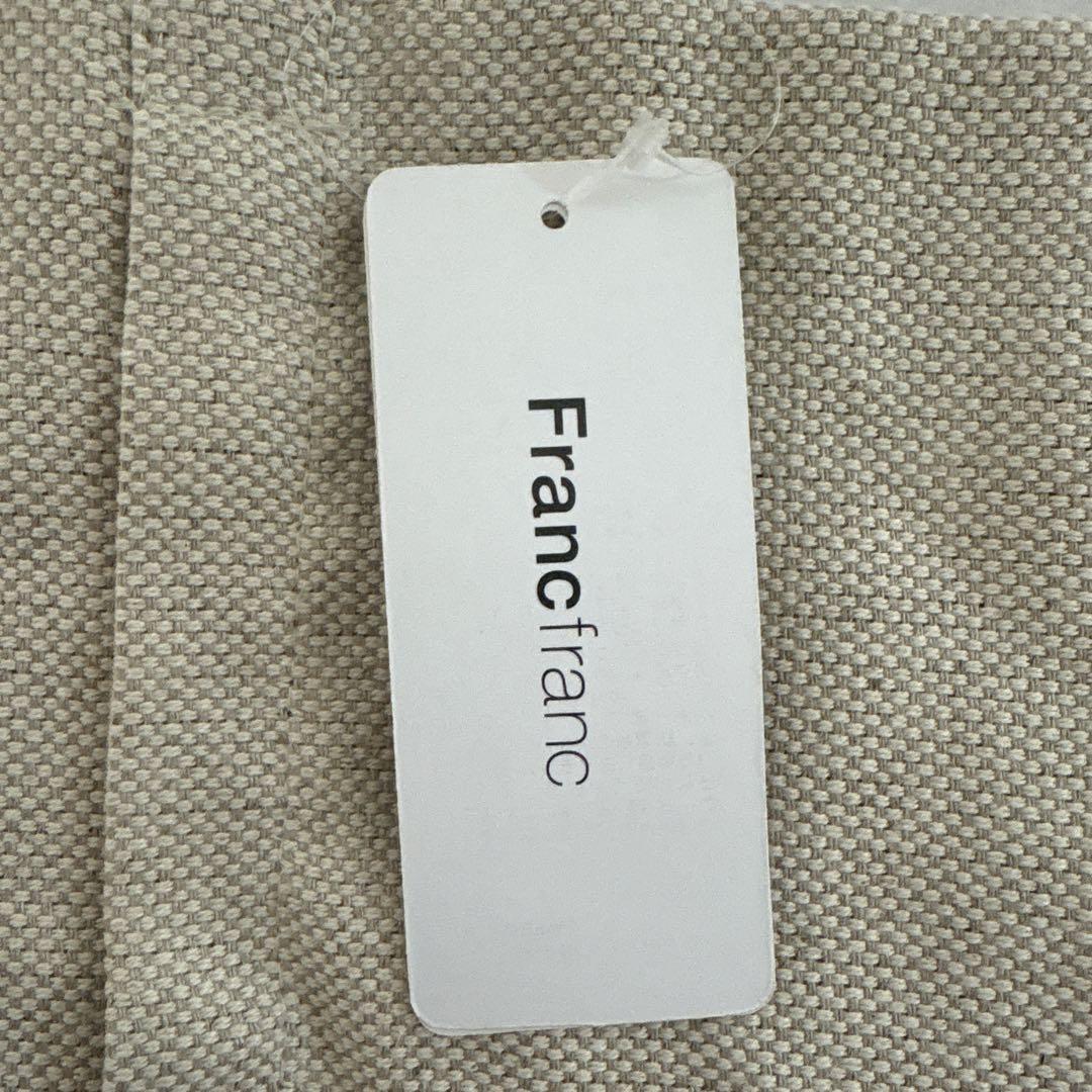 クッションカバー 刺繍 花柄 フランフラン Francfranc 2点