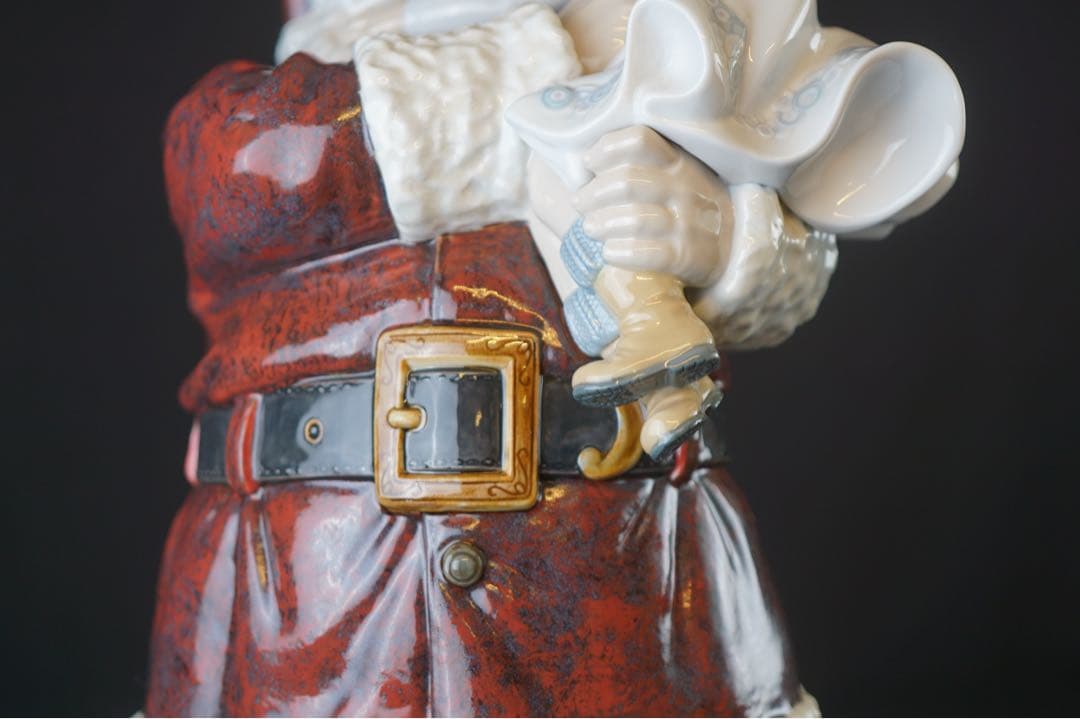 【トキさん専用】リヤドロ 幸せを届けに サンタクロース クリスマス