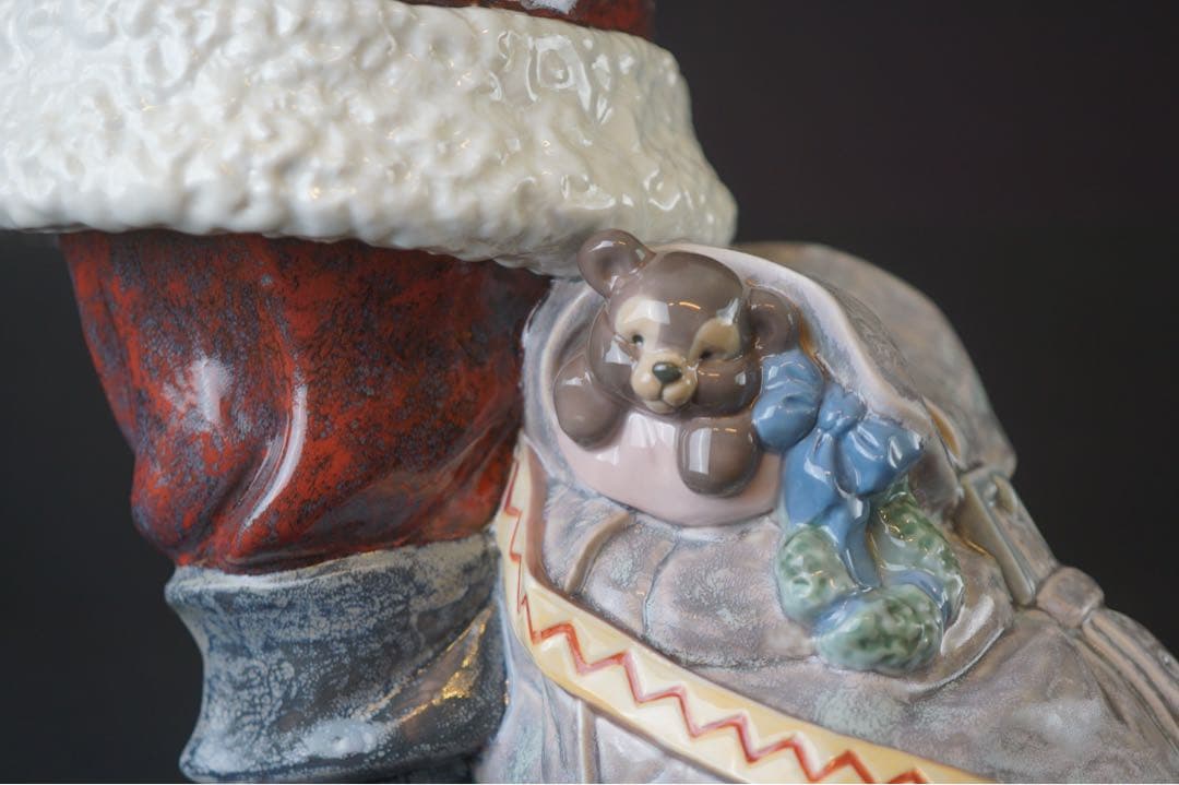 【トキさん専用】リヤドロ 幸せを届けに サンタクロース クリスマス