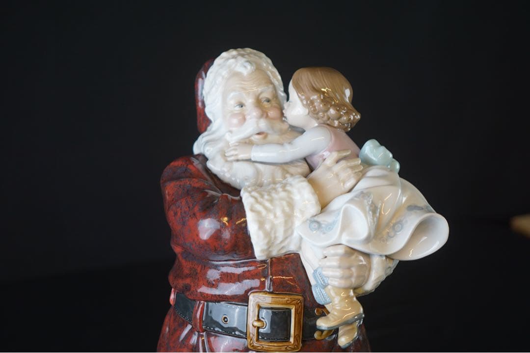 【トキさん専用】リヤドロ 幸せを届けに サンタクロース クリスマス