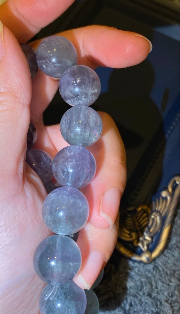 最強神道術式かけ！魅力覚醒 【超レア幻想色天使の羽フローライトブレスレット】