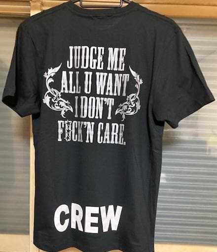 氷室京介 NAKEDファイナル限定! メッセージ入りCREWTシャツ! 美品!