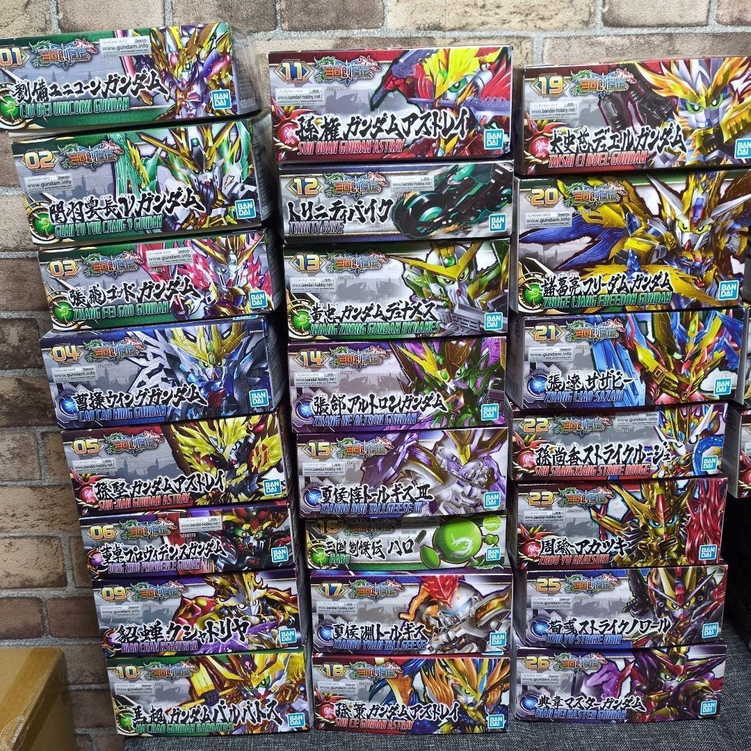 SDガンダム 三国創傑伝 ガンプラ 34個セット