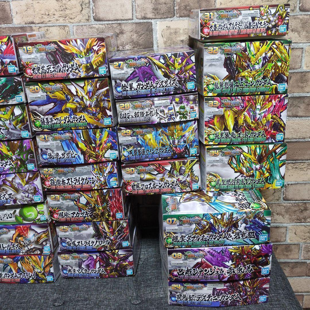 SDガンダム 三国創傑伝 ガンプラ 34個セット