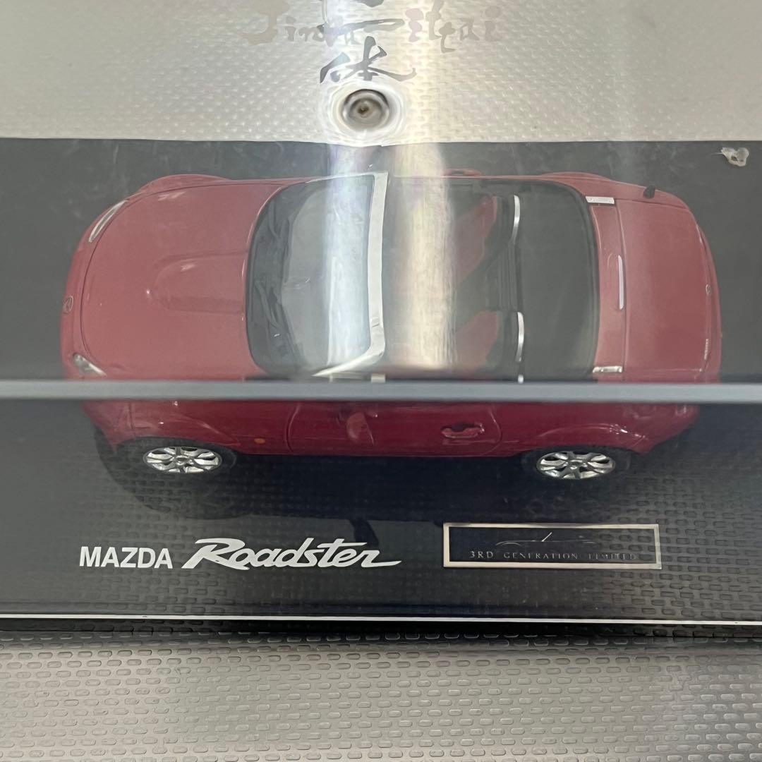 MAZDA Roadster 3rd Generation 赤 1/43スケール