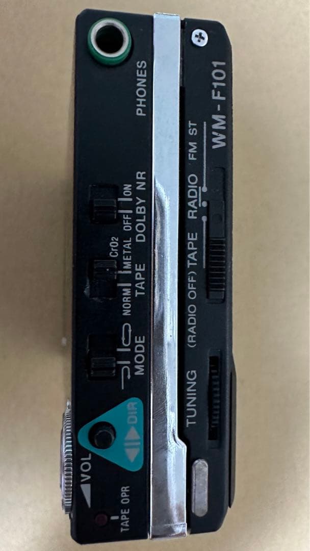 昭和レトロSONYカセットウォークマンWM-F101現状品／ジャンク品／