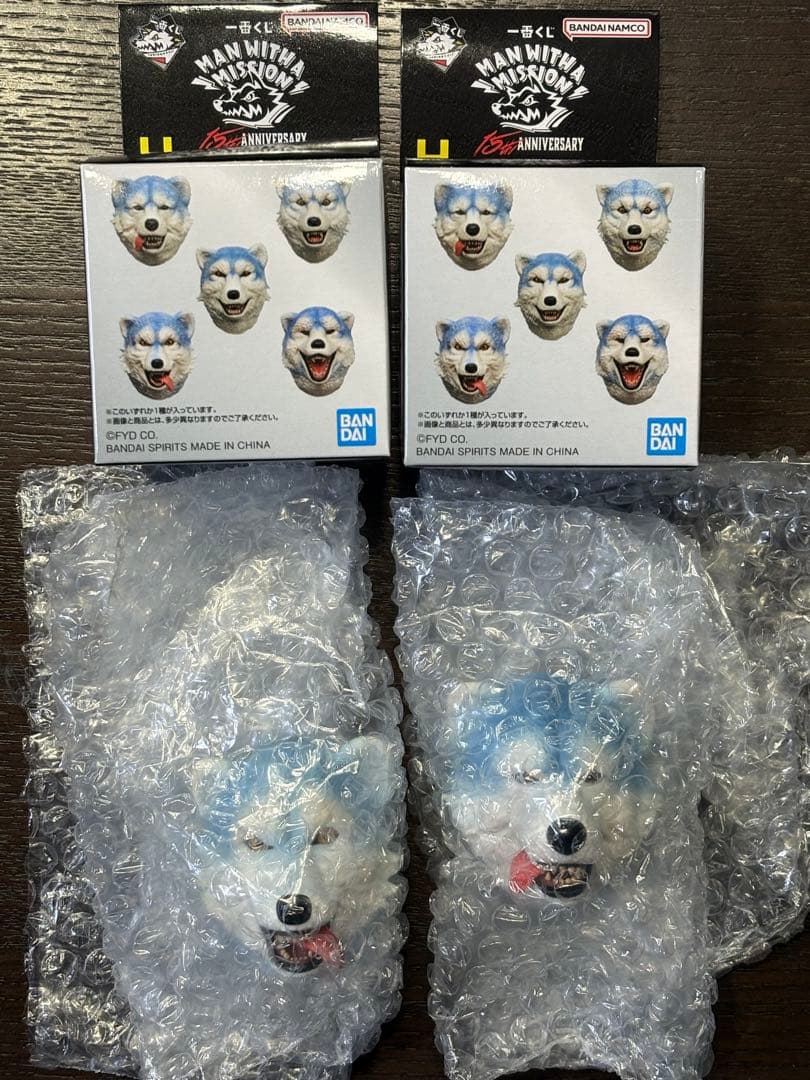 MAN WITH A MISSION 一番くじ　H賞　フェイスマグネット