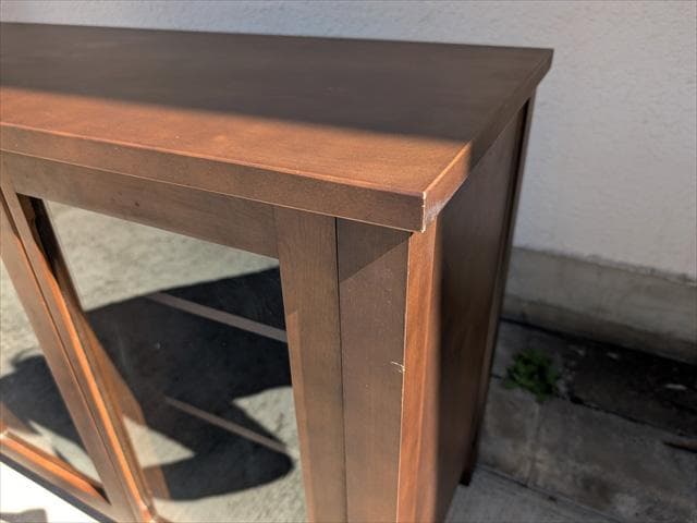 無印良品/MUJI｜サイドボードキャビネット｜収納棚｜ブラウン｜