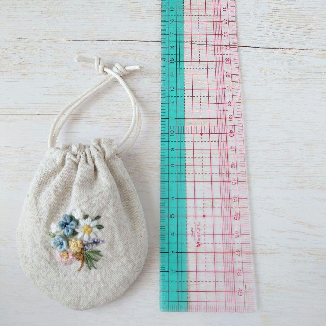 ちっちゃな巾着サシェ/詰替タイプ【フラワーブーケ】