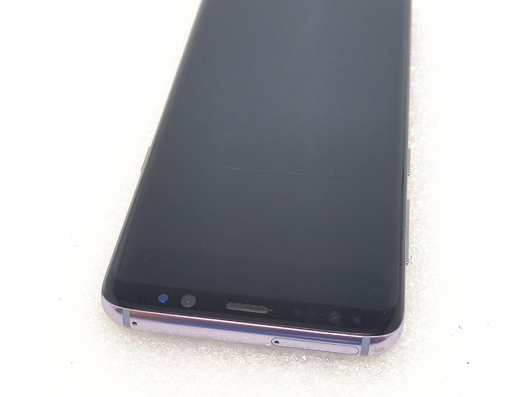 【SIMロック解除済】au GALAXY S8 SCV36 ジャンク 80%以上