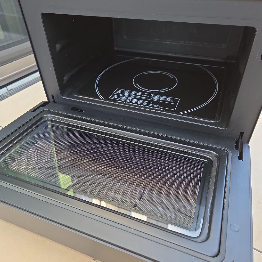 【美品】BALMUDA オーブンレンジ　K09Aシリーズ　黒