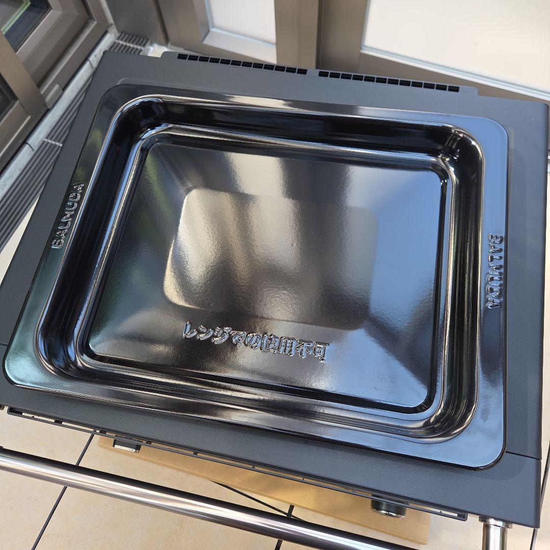 【美品】BALMUDA オーブンレンジ　K09Aシリーズ　黒