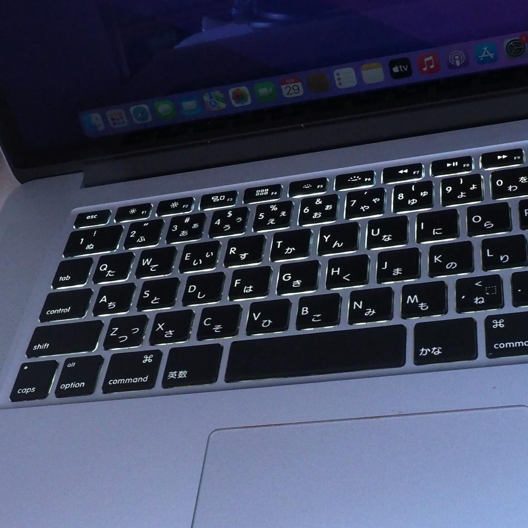 Macbook Pro Mid2015 15インチi7 16G 電源付 表示不良
