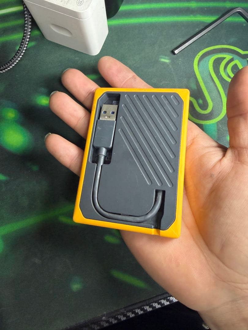 WD My PassportGo2TBポータブルSSD USB内蔵 動作確認済み