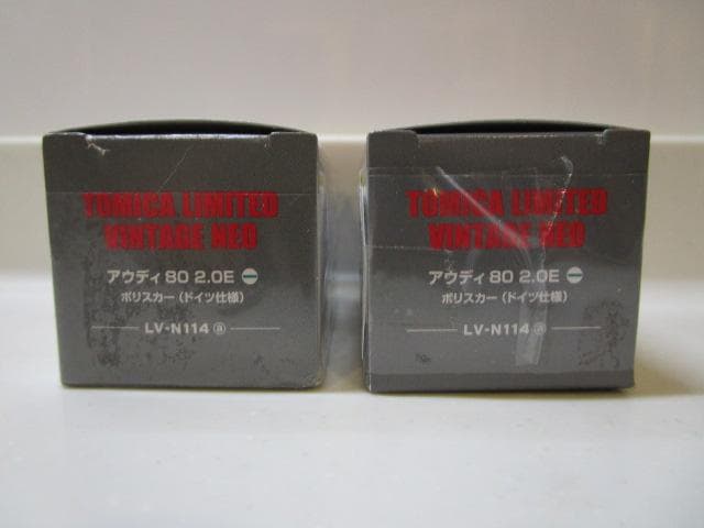 トミカLVネオ/新品封印未開封 LV-N114a アウディ80 2.0E ドイツ