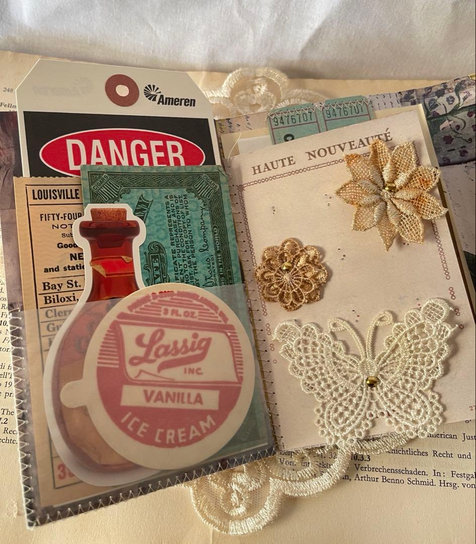 160出品記念 おすそ分けファイル おすそ分けボックス ヴィンテージ 紙モノ