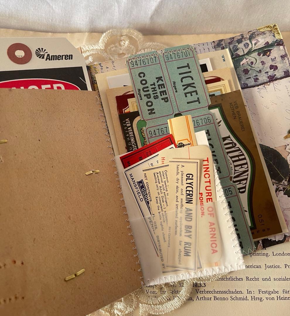 160出品記念 おすそ分けファイル おすそ分けボックス ヴィンテージ 紙モノ