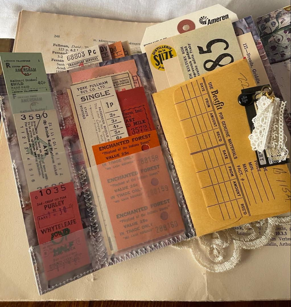 160出品記念 おすそ分けファイル おすそ分けボックス ヴィンテージ 紙モノ