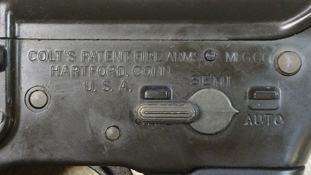 M16小銃 M203擲弾銃 樹脂製モデルガン