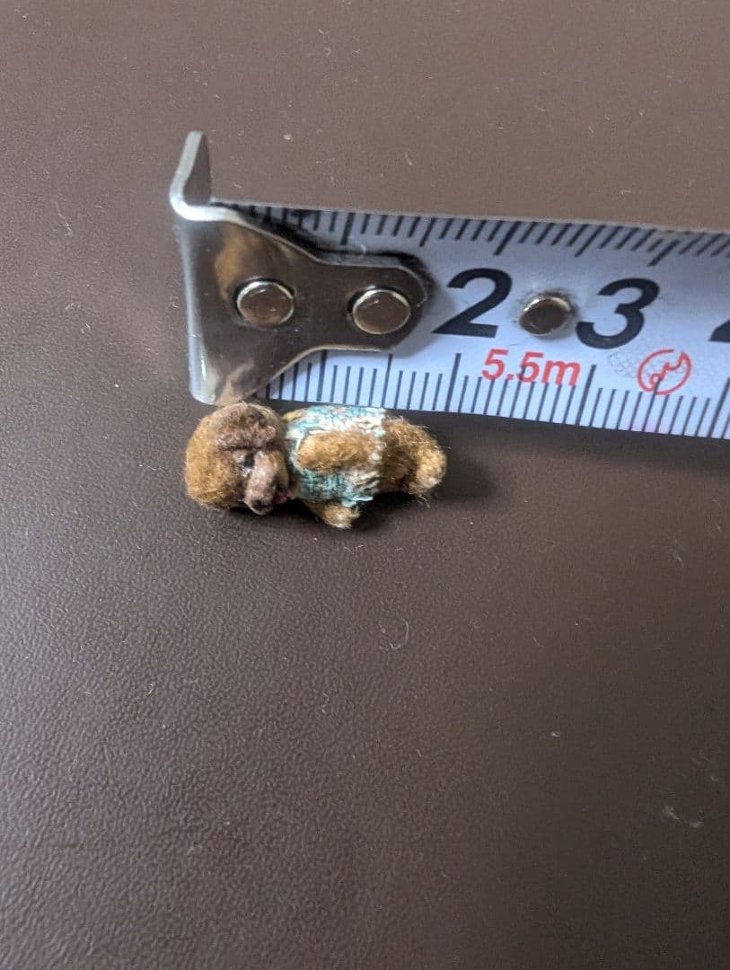 極小　ミニチュア　プードルのぬいぐるみ